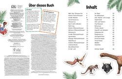Innenansicht 1 zum Buch Sticker-Lexikon. Dinosaurier