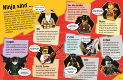 Innenansicht 1 zum Buch LEGO® NINJAGO® Die geheime Welt der Ninja