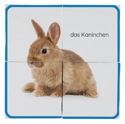 Innenansicht 1 zum Buch Erstes Lernen Würfelpuzzle. Haustiere