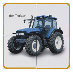 Innenansicht 3 zum Buch Erstes Lernen Würfelpuzzle. Bauernhof