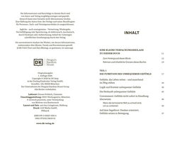 Innenansicht 1 zum Buch Unbequeme Gefühle