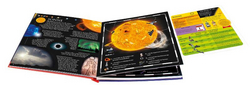 Innenansicht 2 zum Buch Kinder-Weltraumatlas mit Pop-up-Planeten