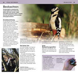 Innenansicht 1 zum Buch Gartenvögel beobachten und bestimmen