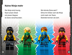 Innenansicht 1 zum Buch SUPERLESER! LEGO® NINJAGO®. Ninja in Gefahr
