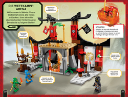 Innenansicht 2 zum Buch SUPERLESER! LEGO® NINJAGO®. Ninja in Gefahr