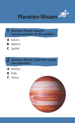 Innenansicht 1 zum Buch memo Quiz. Weltall