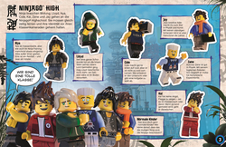 Innenansicht 1 zum Buch THE LEGO® NINJAGO® MOVIE Das große Stickerbuch