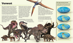 Innenansicht 2 zum Buch Wo in aller Welt. Dinosaurier-Atlas