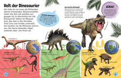 Innenansicht 2 zum Buch Sticker-Lexikon. Dinosaurier