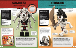 Innenansicht 1 zum Buch LEGO® NINJAGO® Lexikon der Minifiguren. Neuausgabe