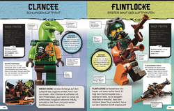 Innenansicht 3 zum Buch LEGO® NINJAGO® Lexikon der Minifiguren. Neuausgabe