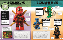 Innenansicht 3 zum Buch LEGO® NINJAGO® Lexikon der Minifiguren. Neuausgabe