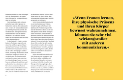 Innenansicht 3 zum Buch Erfolgsfaktor Körpersprache – Wie Frauen selbstsicher auftreten
