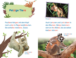 Innenansicht 2 zum Buch SUPERLESER! Tiere des Regenwalds