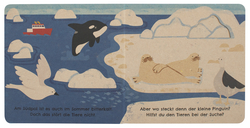 Innenansicht 4 zum Buch Wo versteckst du dich? Kleiner Pinguin