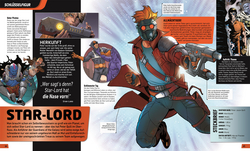 Innenansicht 1 zum Buch MARVEL Guardians of the Galaxy Helden, Schurken, Schauplätze und Geschichten