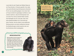 Innenansicht 2 zum Buch SUPERLESER! Jane Goodall. Ein Leben mit den Schimpansen