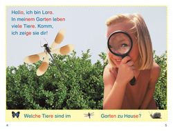 Innenansicht 1 zum Buch SUPERLESER! Wer versteckt sich im Garten?
