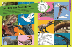 Innenansicht 4 zum Buch Mein Mitmach-Wissens-Kick. Dinosaurier