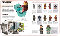 Innenansicht 2 zum Buch LEGO® Marvel Das große Superhelden Lexikon