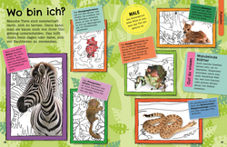 Innenansicht 2 zum Buch Mein Mitmach-Wissens-Kick. Tiere