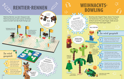 Innenansicht 2 zum Buch LEGO® Weihnachten Das Spielebuch