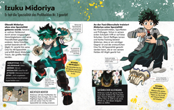 Innenansicht 1 zum Buch My Hero Academia Lexikon der Figuren