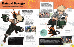 Innenansicht 2 zum Buch My Hero Academia Lexikon der Figuren