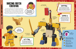 Innenansicht 1 zum Buch LEGO® NINJAGO® Aufstieg der Drachen World Builder Innenansicht 1 zum Buch LEGO® NINJAGO® Aufstieg der Drachen World Builder