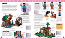 Innenansicht 1 zum Buch LEGO® Minecraft® Das große Lexikon der Figuren, Kreaturen und Biome