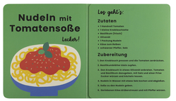 Innenansicht 5 zum Buch Jamies erstes Kochbuch für Minis. Koch mit mir! Nudeln