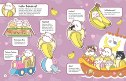 Innenansicht 1 zum Buch Bananya Das ultimative Stickerlexikon