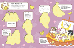 Innenansicht 2 zum Buch Bananya Das ultimative Stickerlexikon