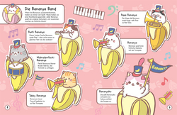 Innenansicht 3 zum Buch Bananya Das ultimative Stickerlexikon