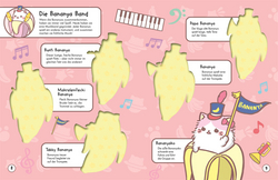 Innenansicht 4 zum Buch Bananya Das ultimative Stickerlexikon