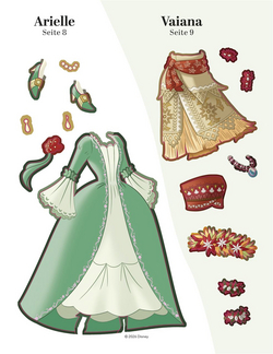 Innenansicht 2 zum Buch Disney Prinzessin: Magischer Stickerzauber