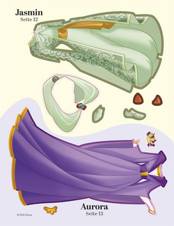 Innenansicht 4 zum Buch Disney Prinzessin: Magischer Stickerzauber