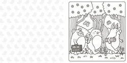 Innenansicht 1 zum Buch Happy Cuties. Mein zauberhafter Frühlingsspaß zum Ausmalen
