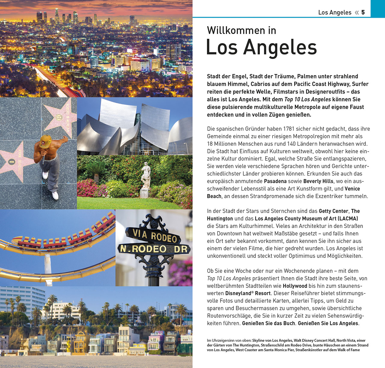 Top 10 Reisefuhrer Los Angeles Dk Verlag