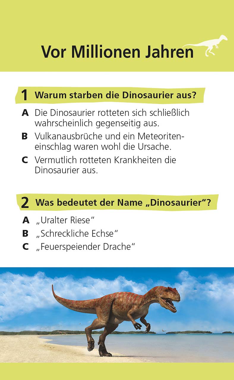 Dinosaurier Quiz
