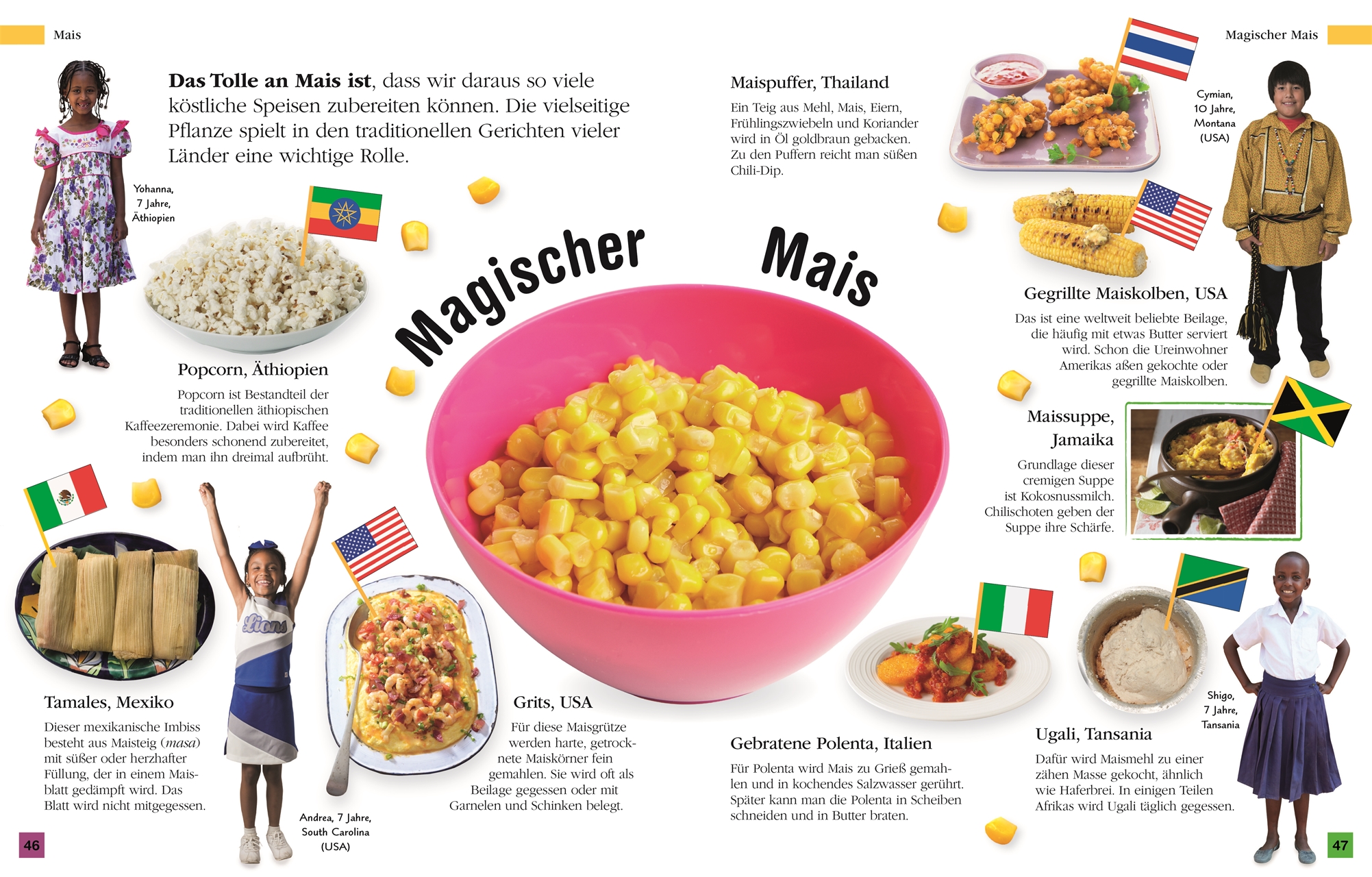 Das essen wir: Kinderkochbuch mit Rezepten aus aller Welt