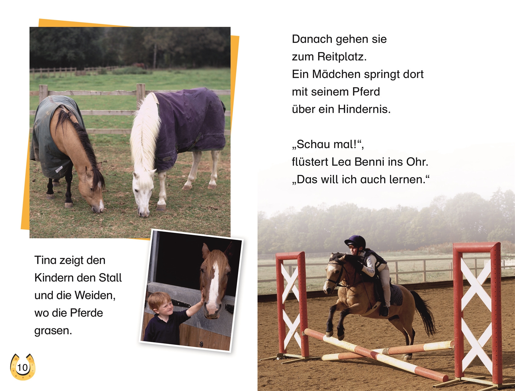 Superleser! Ich lerne reiten: Pferde-Buch zur Leseförderung